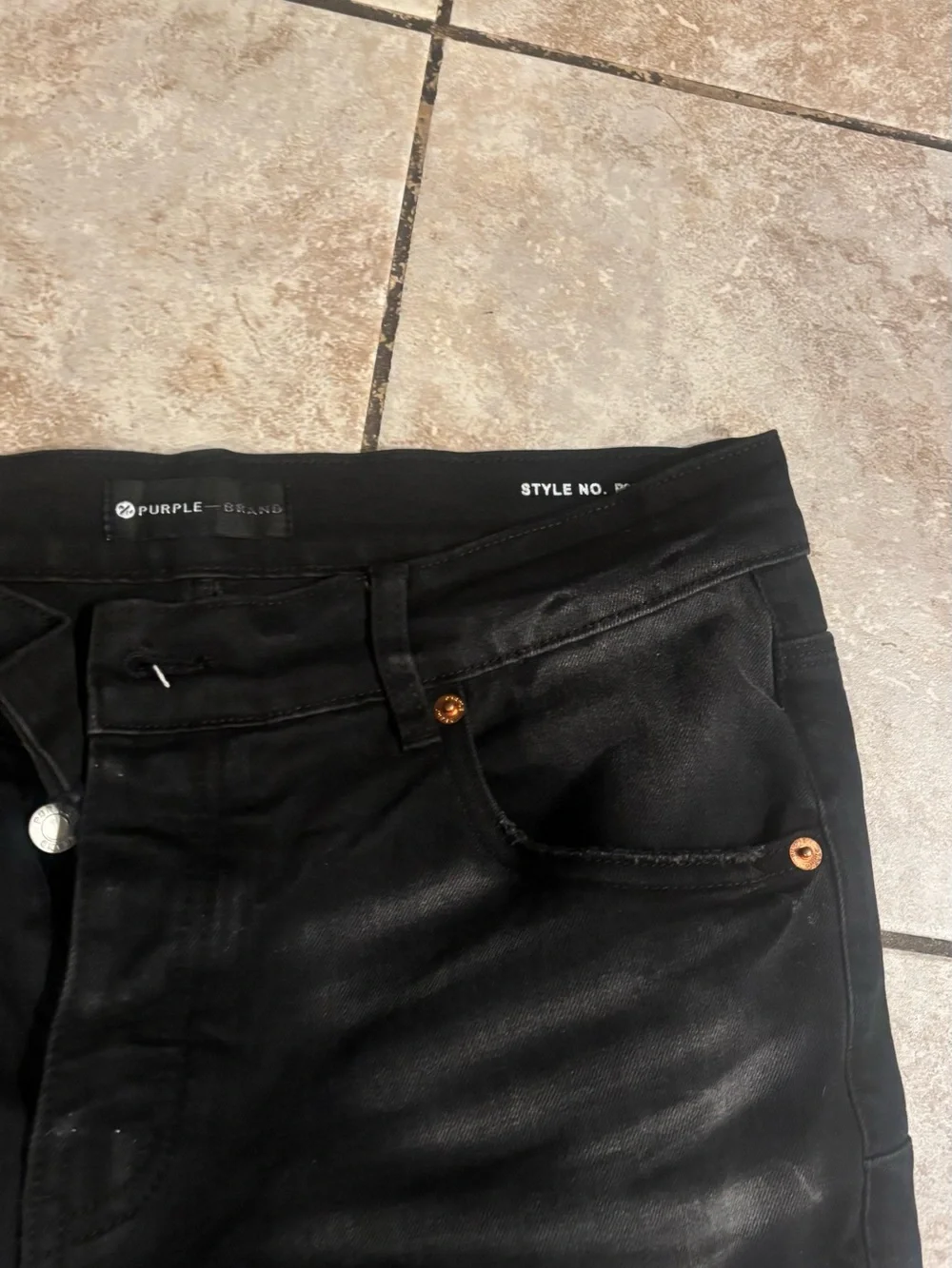 Slim Ripped Black Men's Skinny Jeans